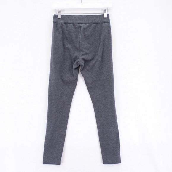 Abercrombie & Fitch Gray Leggings Pants Medium 27 / 26.5 Mid Rise Cotton Polyest - Picture 3 of 6